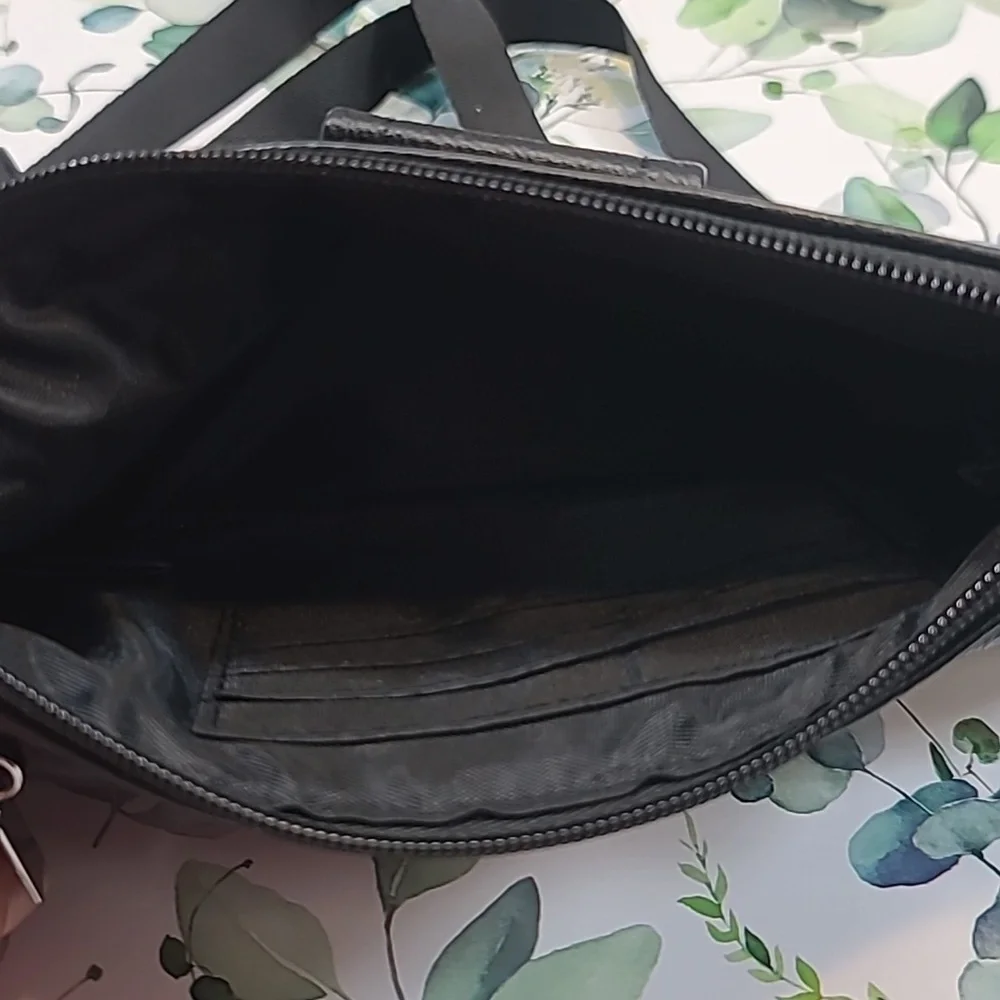 No brand faux leather belt wallet clutch